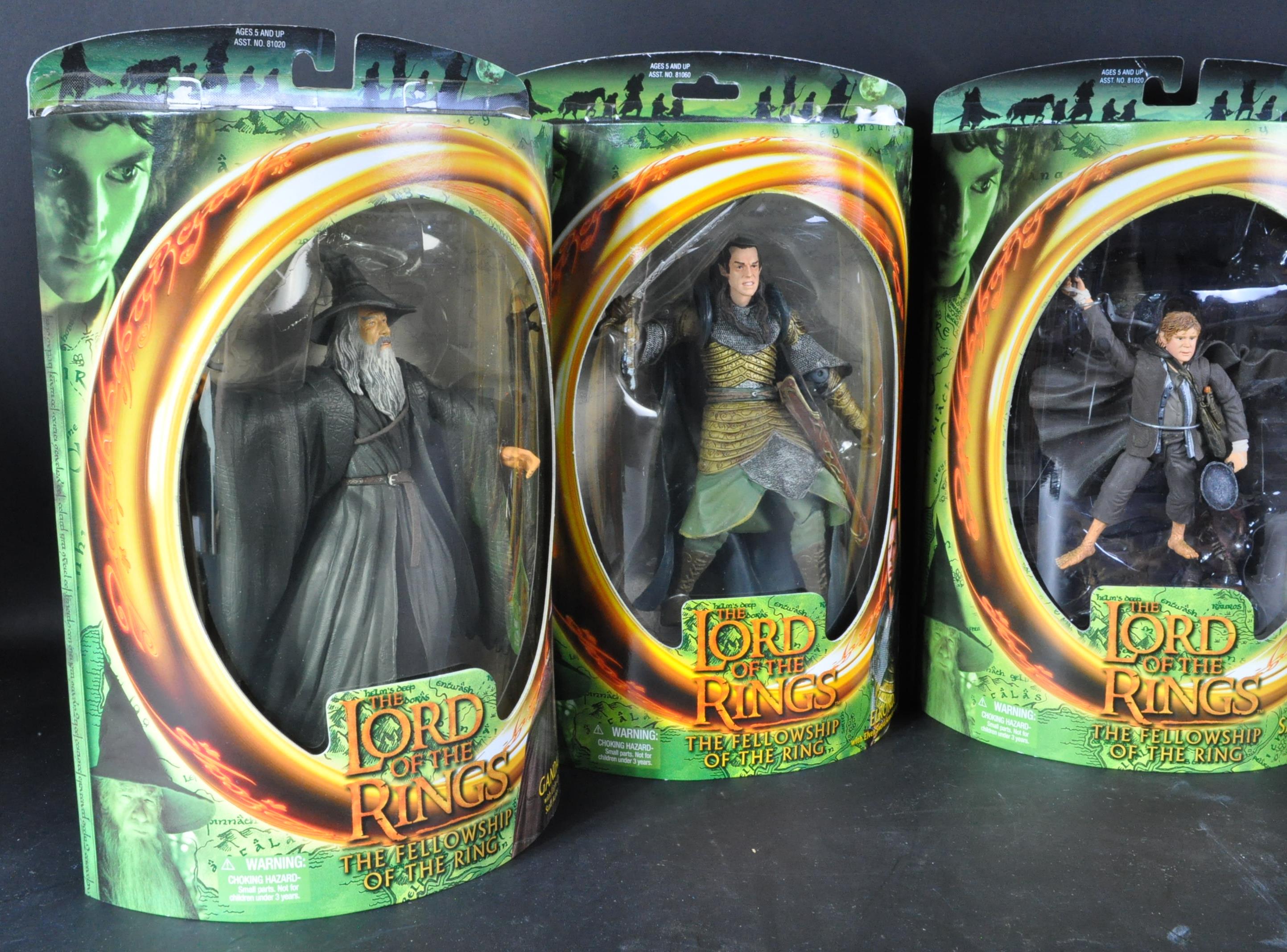 COLLECTION OF X5 TOY BIZ LOTR LORD OF THE RINGS ACTION FIGURES - Image 3 of 6