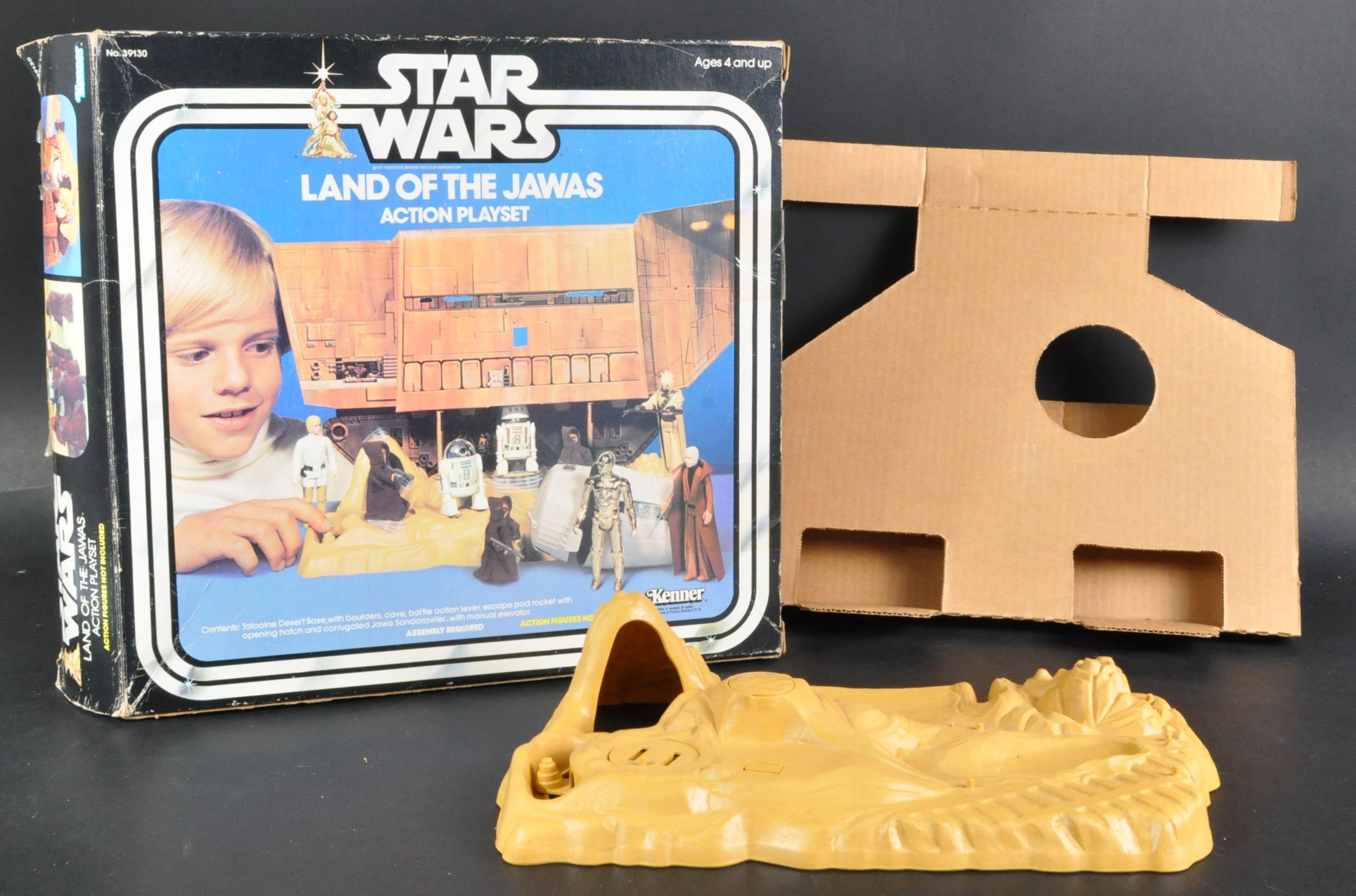 STAR WARS ORIGINAL VINTAGE KENNER ' LAND OF THE JAWAS ACTION PLAYSET