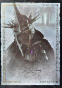 LORD OF THE RINGS - LAWRENCE MAKOARE SIGNED LITHOGRAPHIC ART PRINT