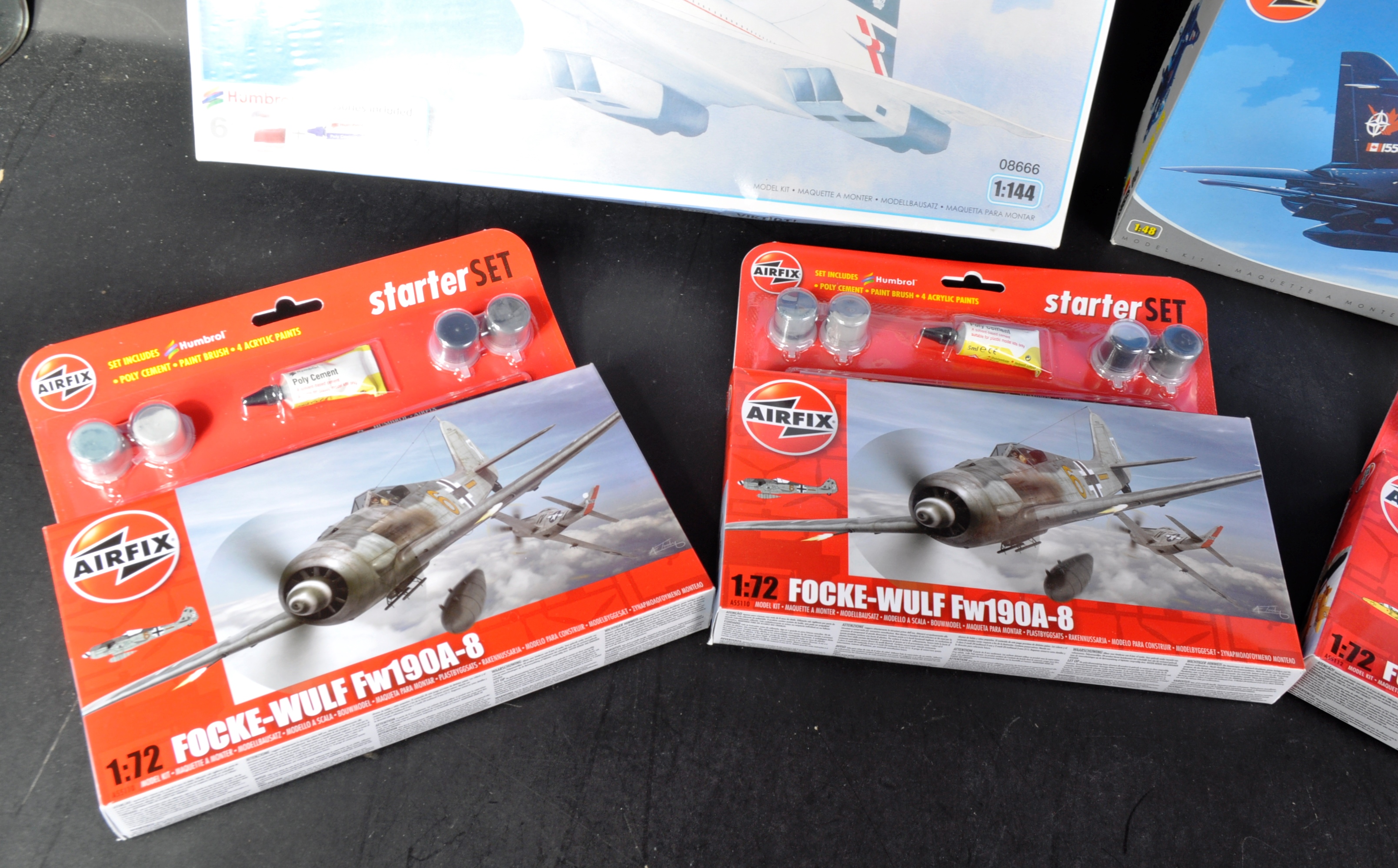 COLLECTION OF AIRFIX AVIATION THEMED PLASTIC MODEL KITS - Image 3 of 7