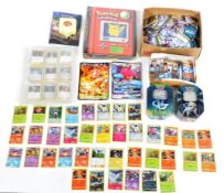 LARGE COLLECTION OF ASSORTED POKEMON, DOCTOR WHO AND VANGUARD CARDS