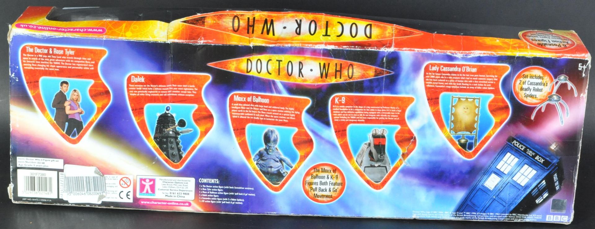 DOCTOR WHO - CHARACTER OPTIONS - 6 FIGURE GIFT PACK - Bild 5 aus 5