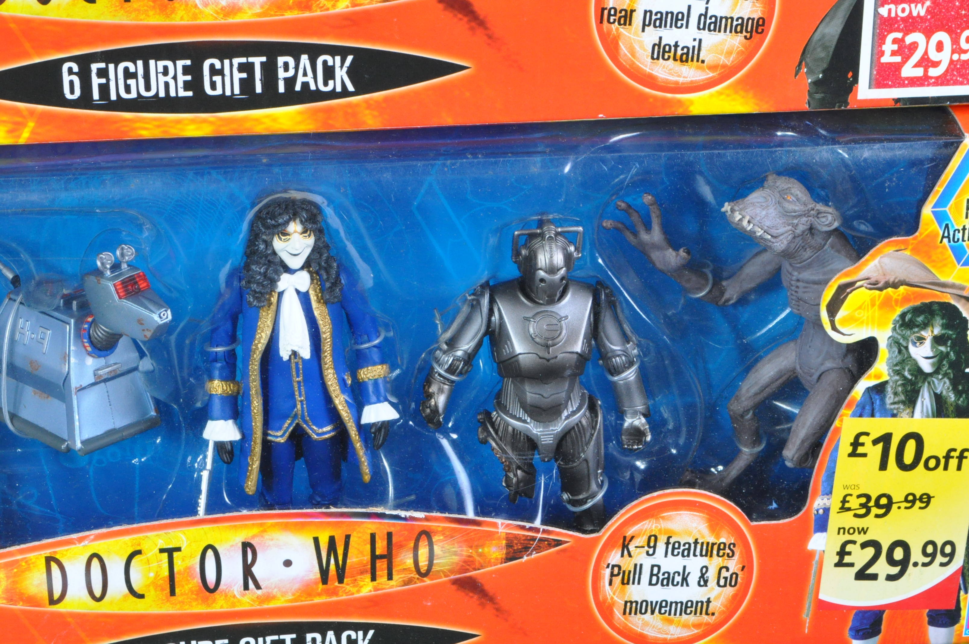 DOCTOR WHO - CHARACTER OPTIONS - TWO 6 FIGURE GIFT PACK ACTION FIGURES - Image 6 of 7