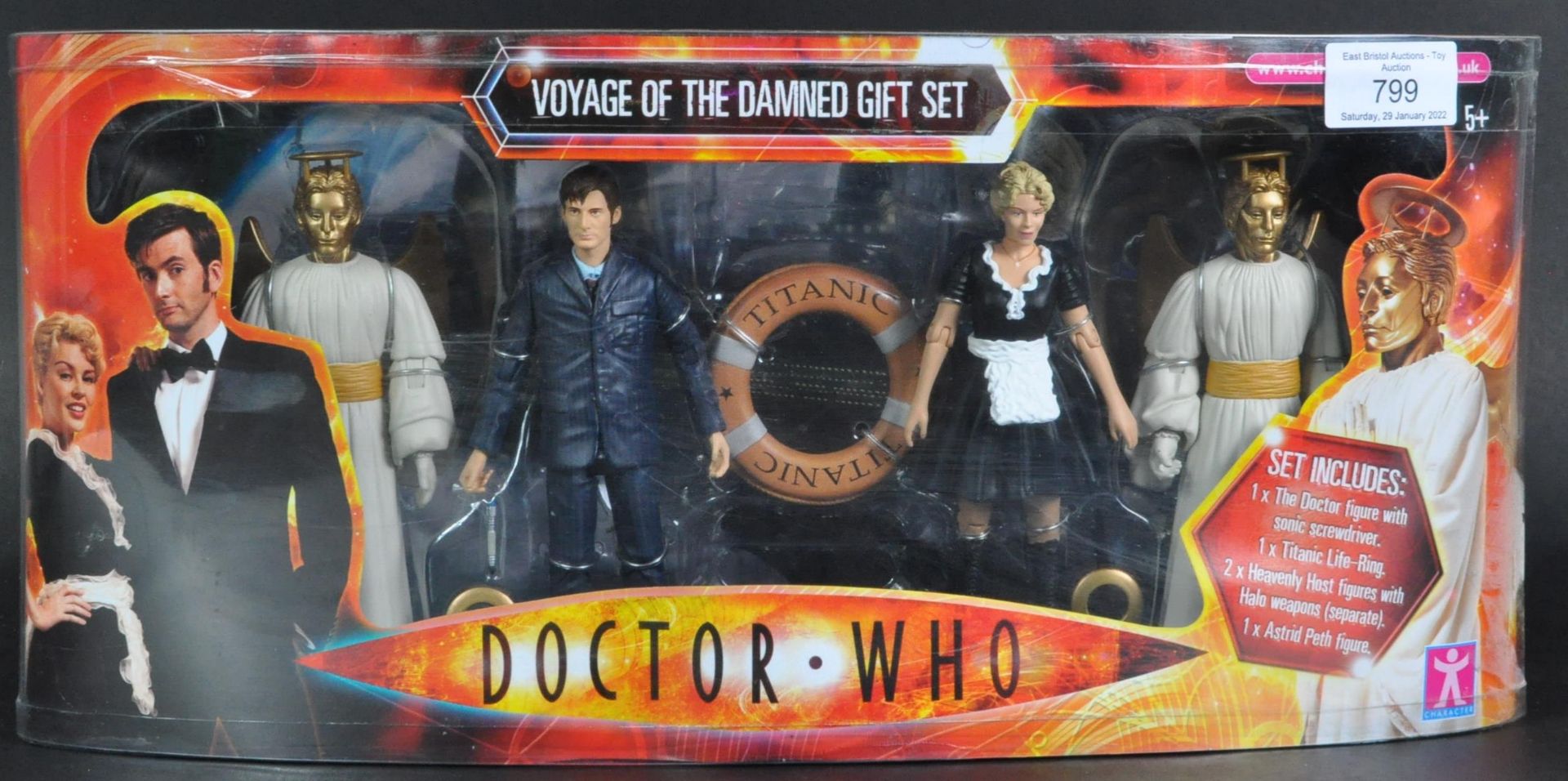 DOCTOR WHO - CHARACTER OPTIONS - VOYAGE OF THE DAMNED GIFT SET