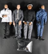 COLLECTION OF VINTAGE SIDESHOW TOY JAMES BOND ACTION FIGURES
