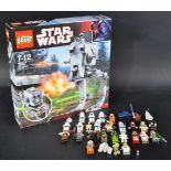 LEGO - LEGO STAR WARS 7657 AT-ST AND COLLECTION OF MINIFIGURES