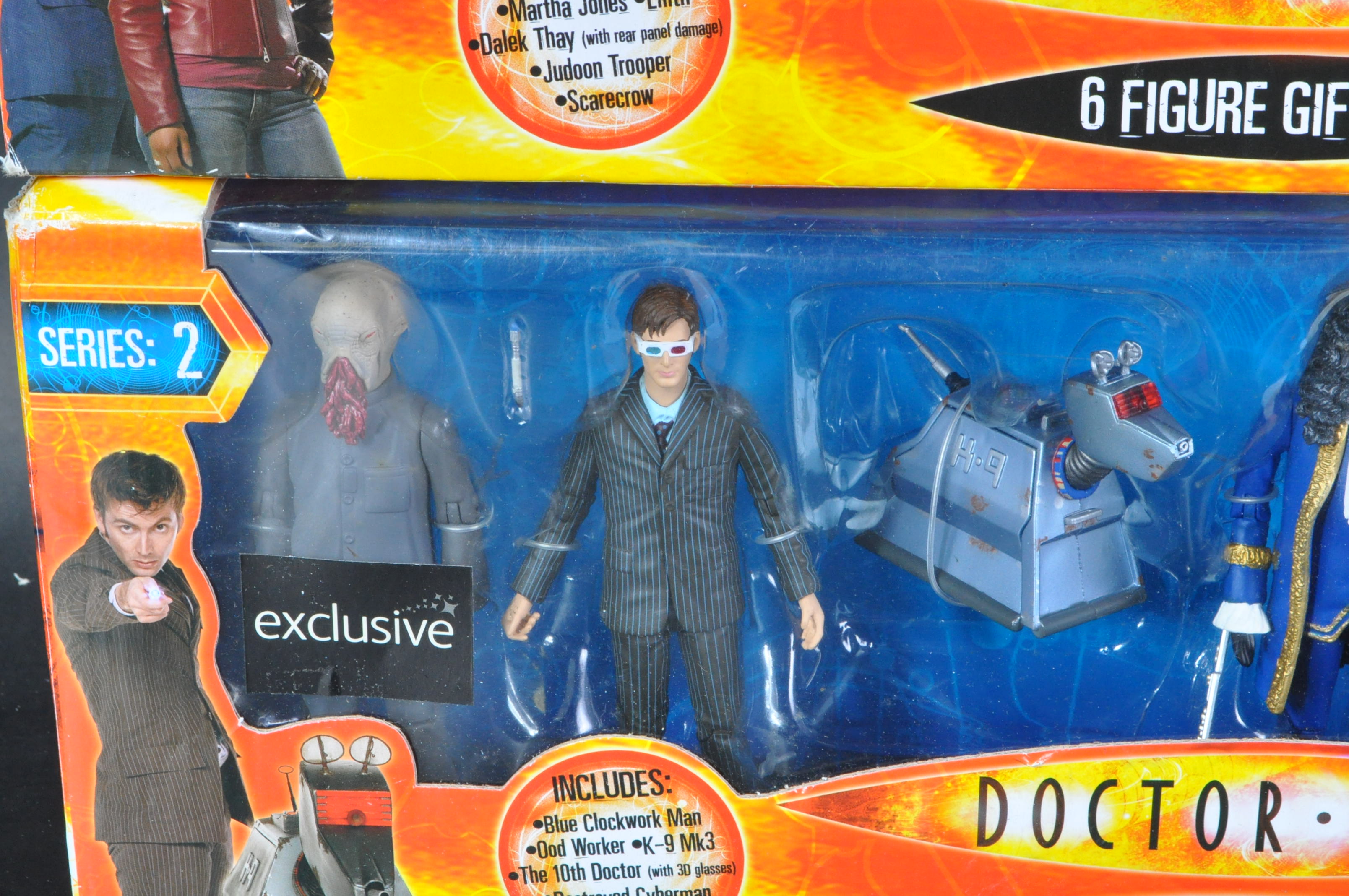 DOCTOR WHO - CHARACTER OPTIONS - TWO 6 FIGURE GIFT PACK ACTION FIGURES - Image 5 of 7