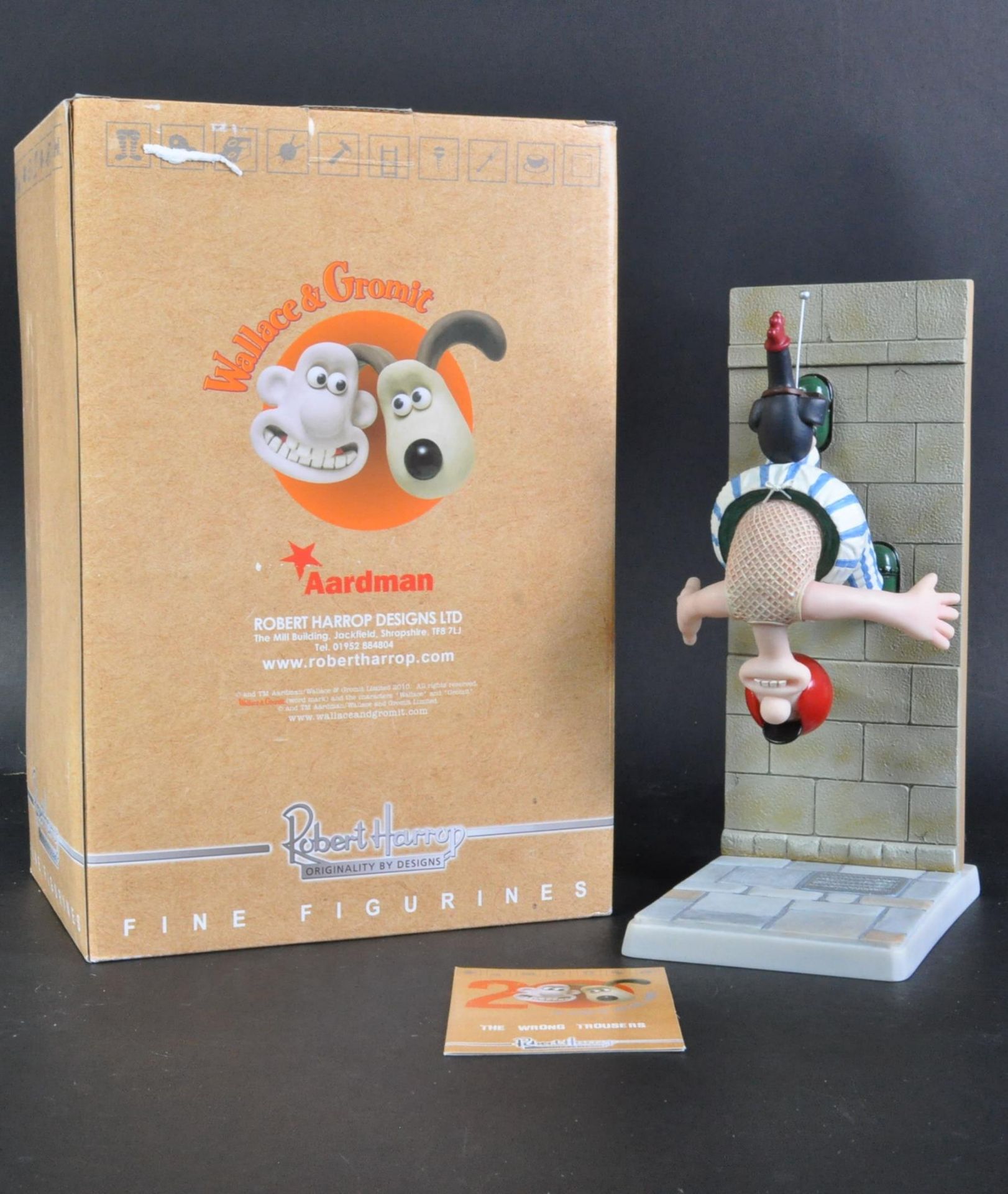 WALLACE & GROMIT - ROBERT HARROP - LIMITED EDITION FIGURINE