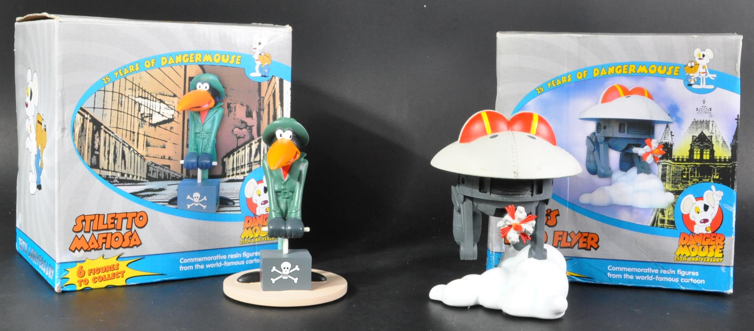 DANGER MOUSE - 25TH ANNIVERSARY COMMEMORATIVE FIGURES