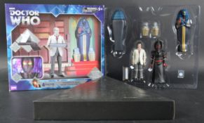 DOCTOR WHO - UNDERGROUND TOYS - PYRAMIDS OF MARS ACTION FIGURE SET