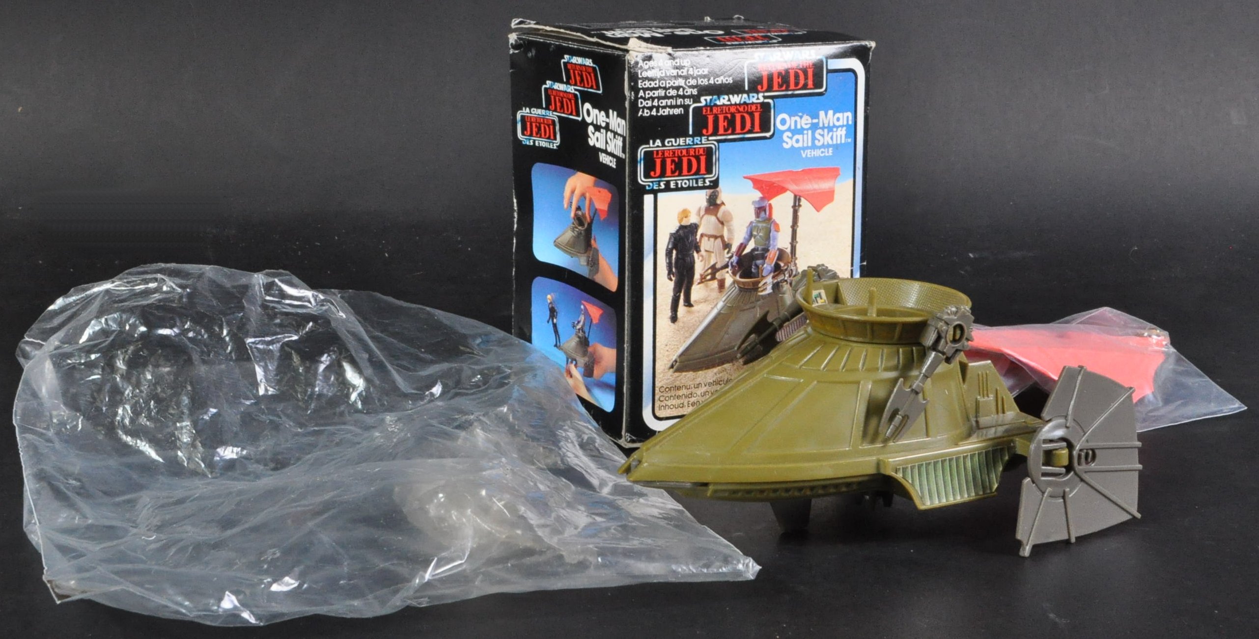 STAR WARS - PALITOY ONE-MAN SAIL SKIFF MINIRIG PLAYSET