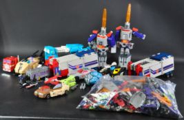 COLLECTION OF VINTAGE HASBRO G1 TRANSFORMERS & WEAPON ACCESSORIES