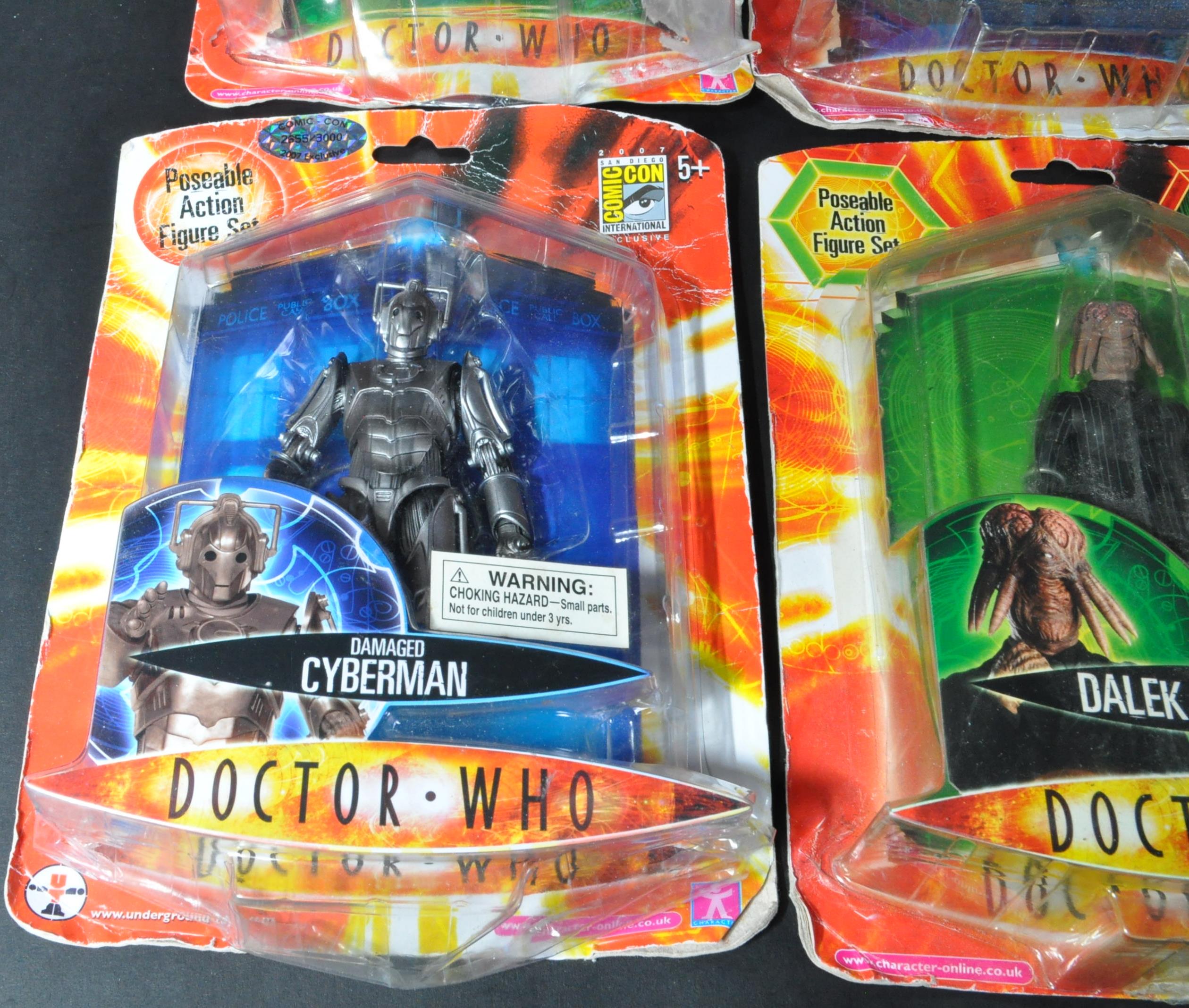 DOCTOR WHO - CHARACTER OPTIONS - COLLECTION OF ACTION FIGURES - Image 2 of 5