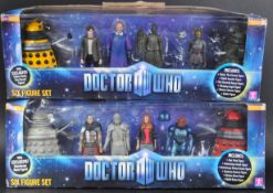 DOCTOR WHO - CHARACTER OPTIONS - TWO SIX FIGURE SETS