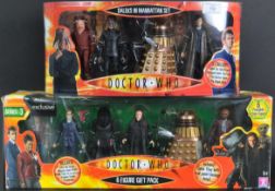 DOCTOR WHO - CHARACTER OPTIONS - TWO ACTION FIGURE SETS