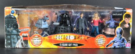 DOCTOR WHO - CHARACTER OPTIONS - 6 FIGURE GIFT PACK