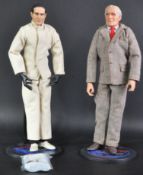 TWO VINTAGE SIDESHOW TOY COLLECTIBLES JAMES BOND ACTION FIGURES