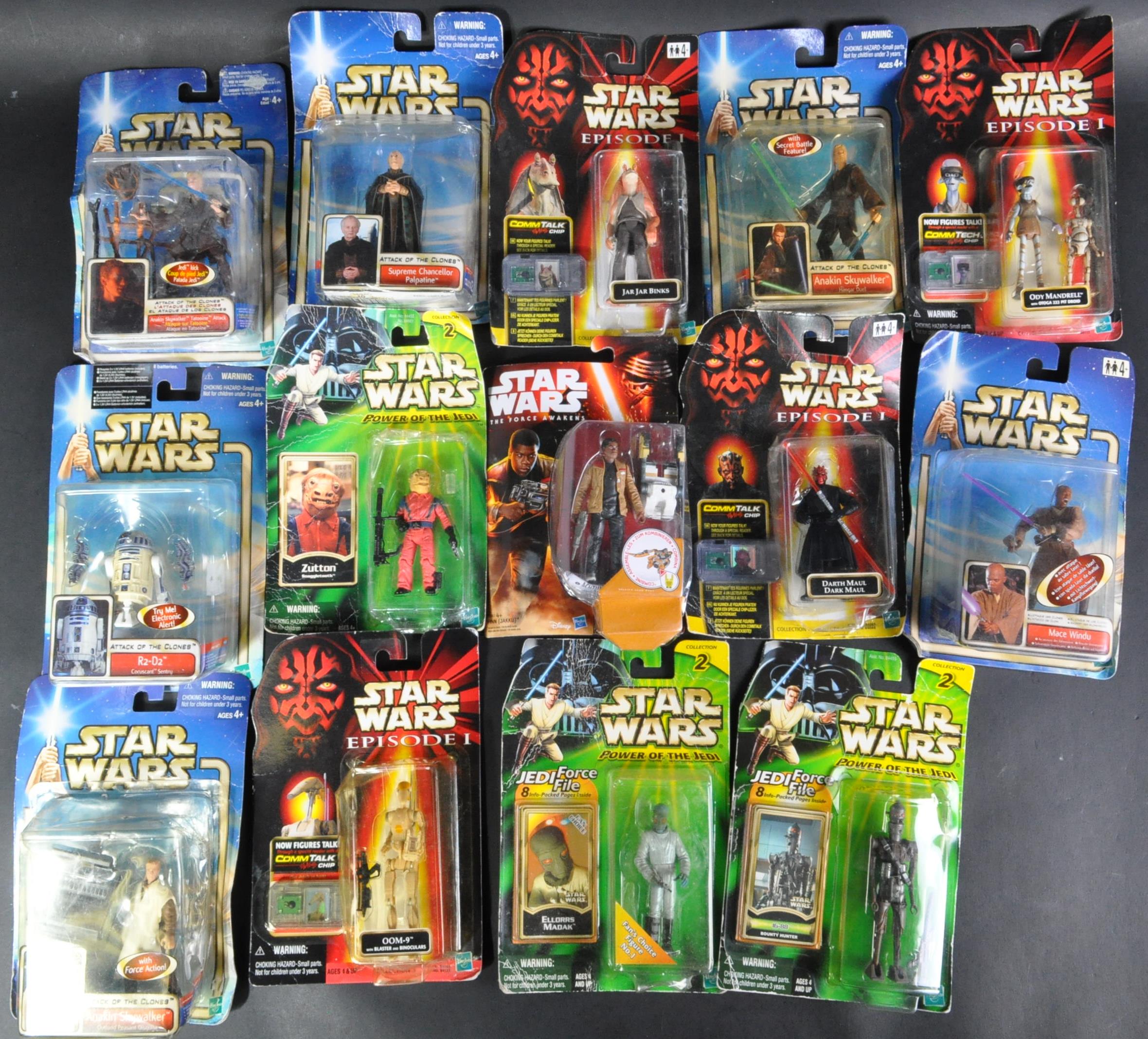 STAR WARS - COLLECTION OF KENNER / HASBRO CARDED ACTION FIGURES - Image 2 of 7