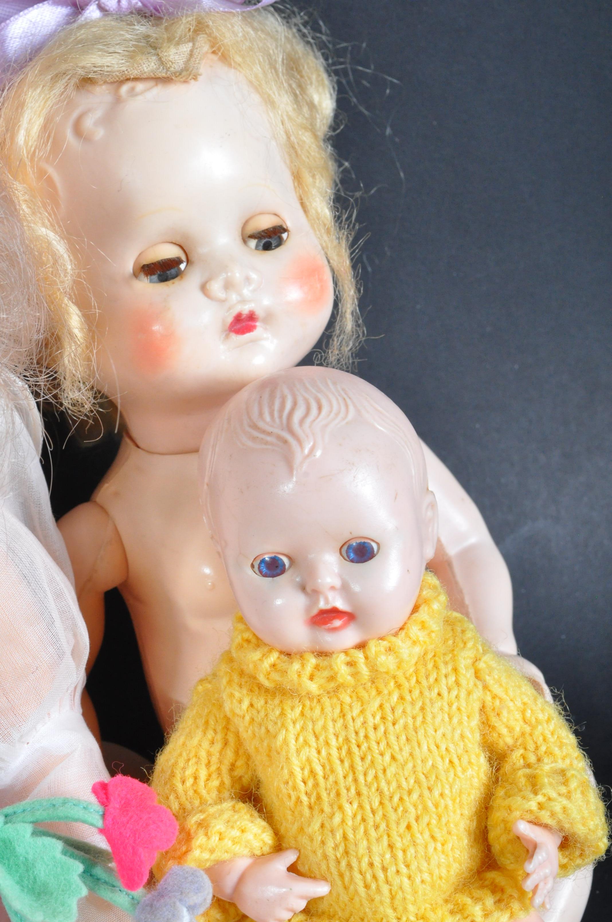BEARS & DOLLS - A COLLECTION OF VINTAGE DOLLS & TEDDY BEAR - Image 6 of 6