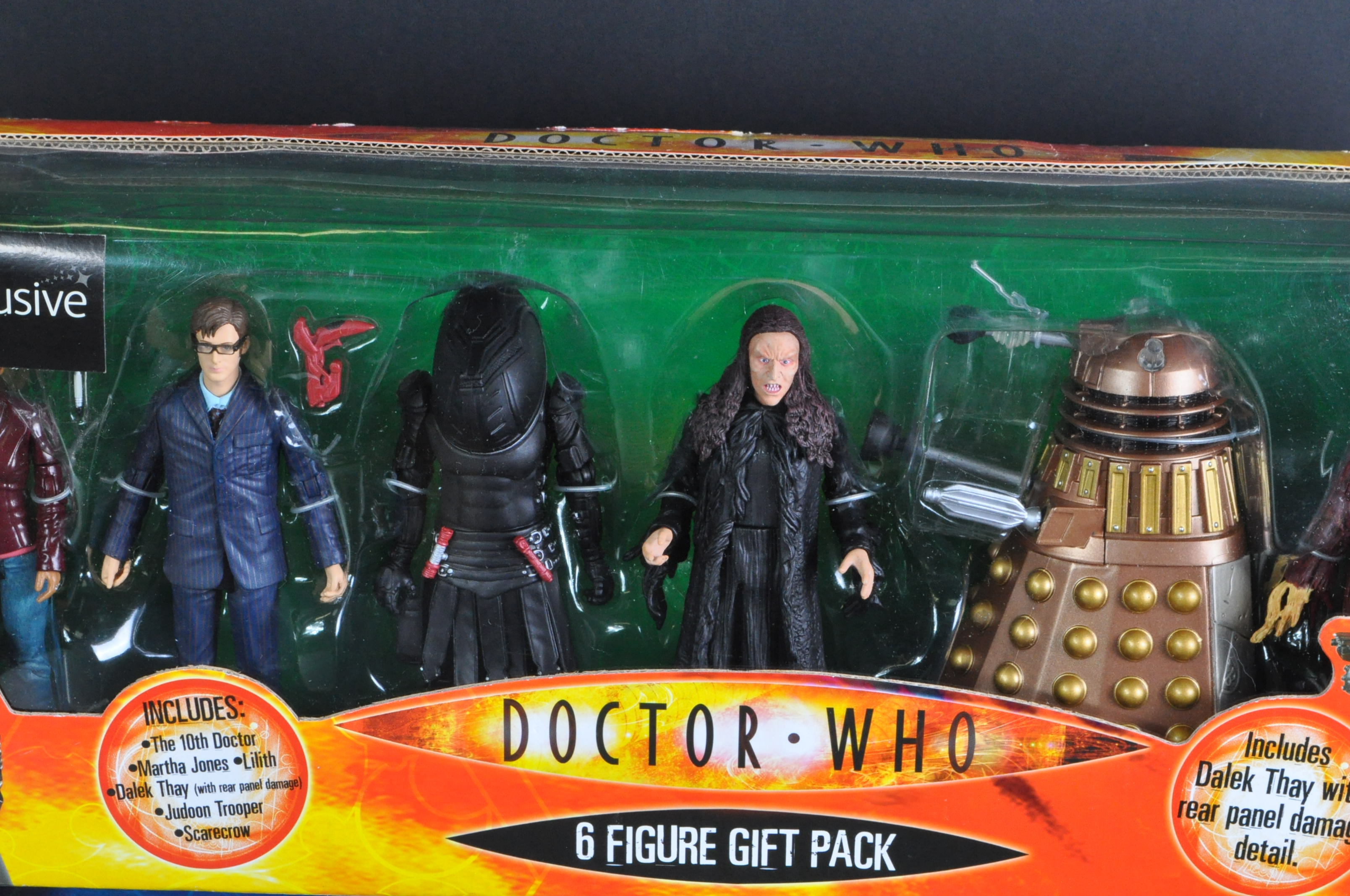 DOCTOR WHO - CHARACTER OPTIONS - TWO 6 FIGURE GIFT PACK ACTION FIGURES - Image 3 of 7