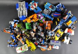 LARGE COLLECTION OF ASSORTED HASBRO TRANSFORMERS ACTION FIGURES