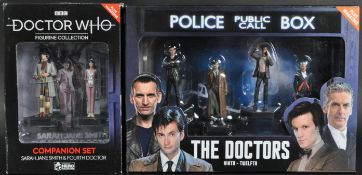 DOCTOR WHO - EAGLEMOSS - TWO BOXED ACTION FIGURE SETS