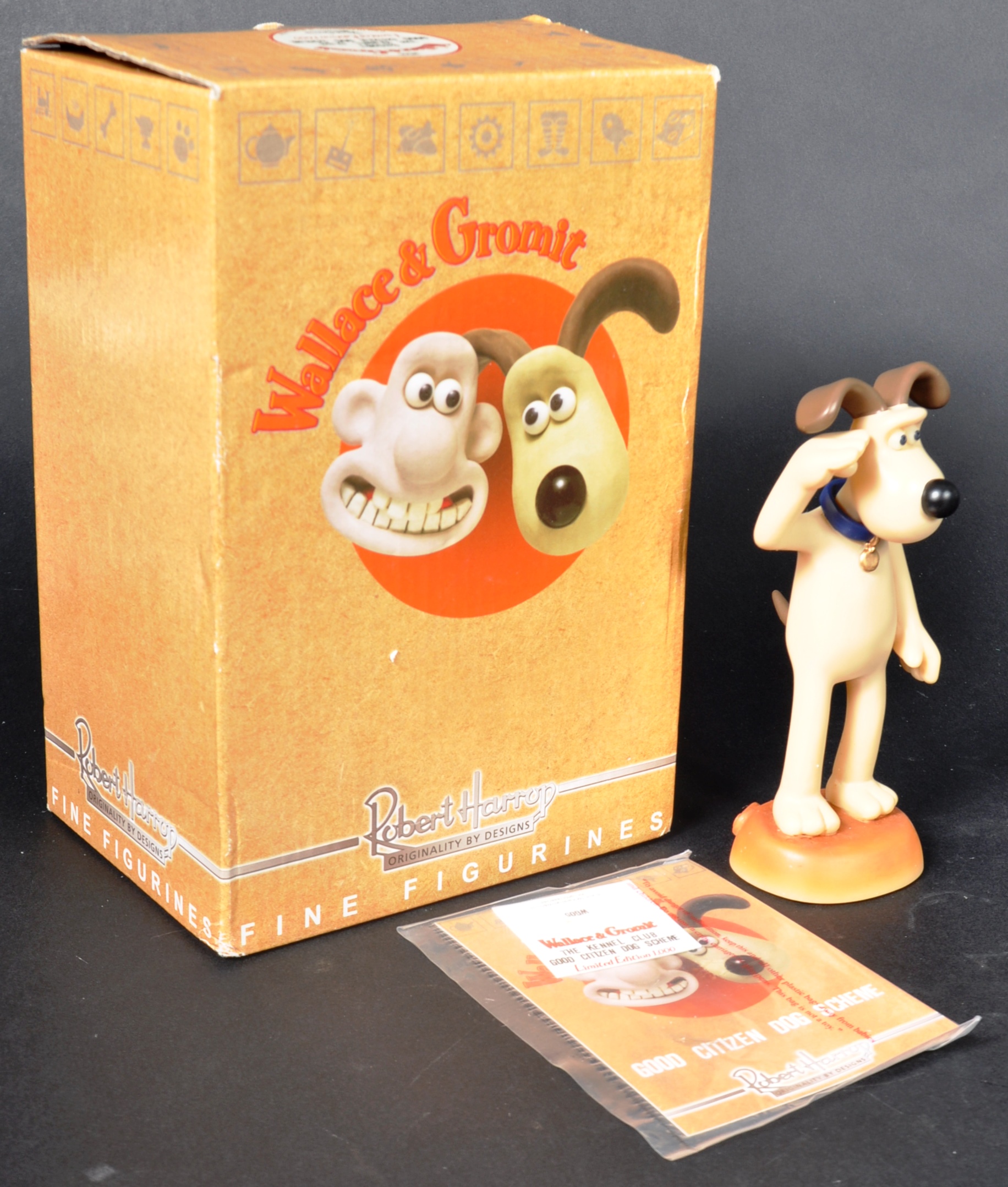 WALLACE AND GROMIT A GRAND DAY OUT ROBERT HARROP WG01 LIMITED EDITION