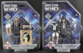 DOCTOR WHO - UNDERGROUND TOYS - TWO ' ACE ' BOXED ACTION FIGURE SETS