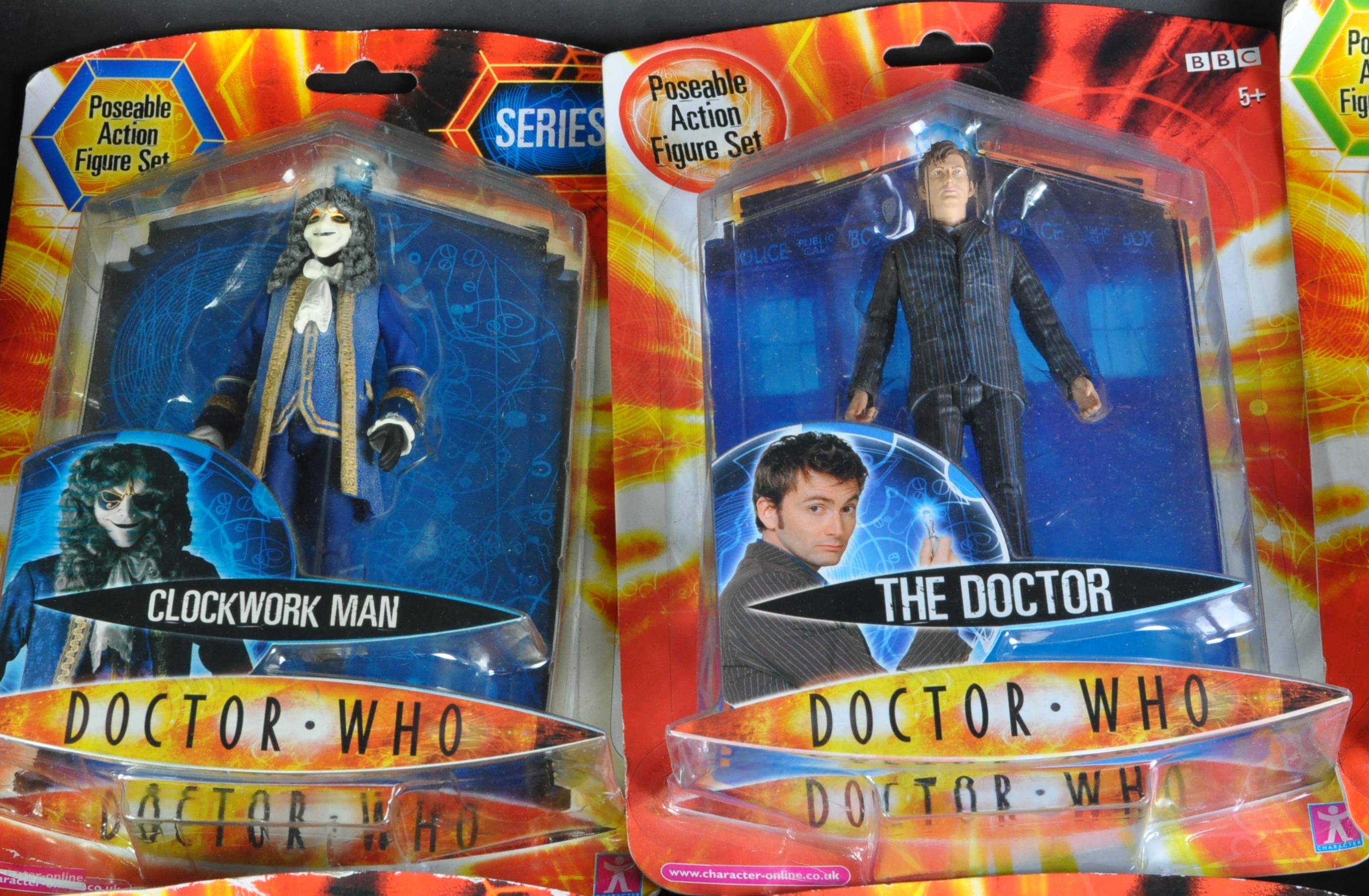 DOCTOR WHO - CHARACTER OPTIONS - COLLECTION OF ACTION FIGURES - Image 6 of 7