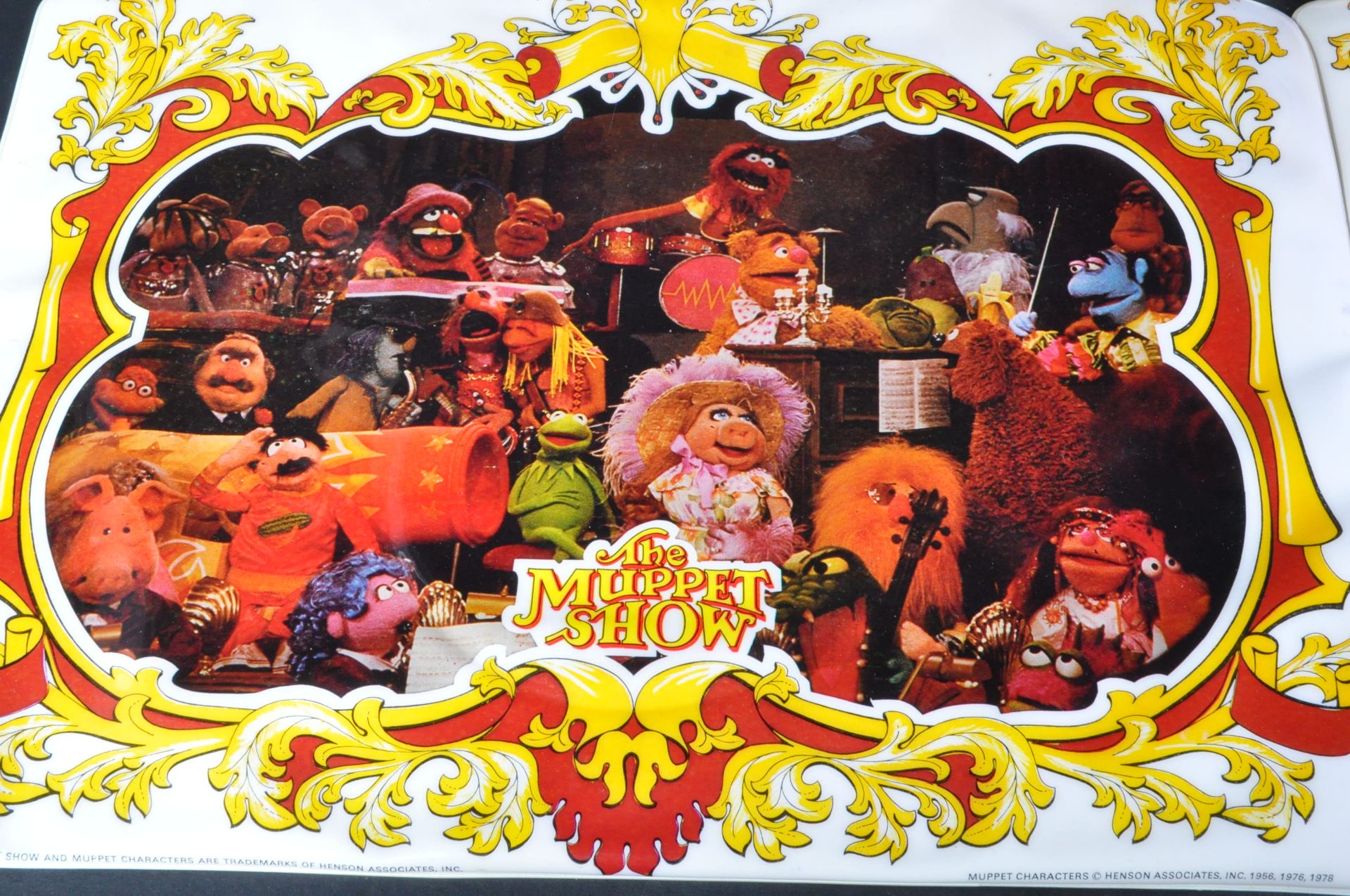 THE MUPPET SHOW - SET OF VINTAGE CHILDREN'S PLACEMATS - Image 2 of 5