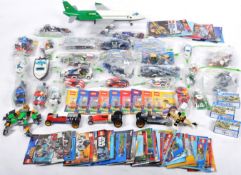 LARGE COLLECTION OF ASSORTED LEGO SETS & INSTRUCTIONS