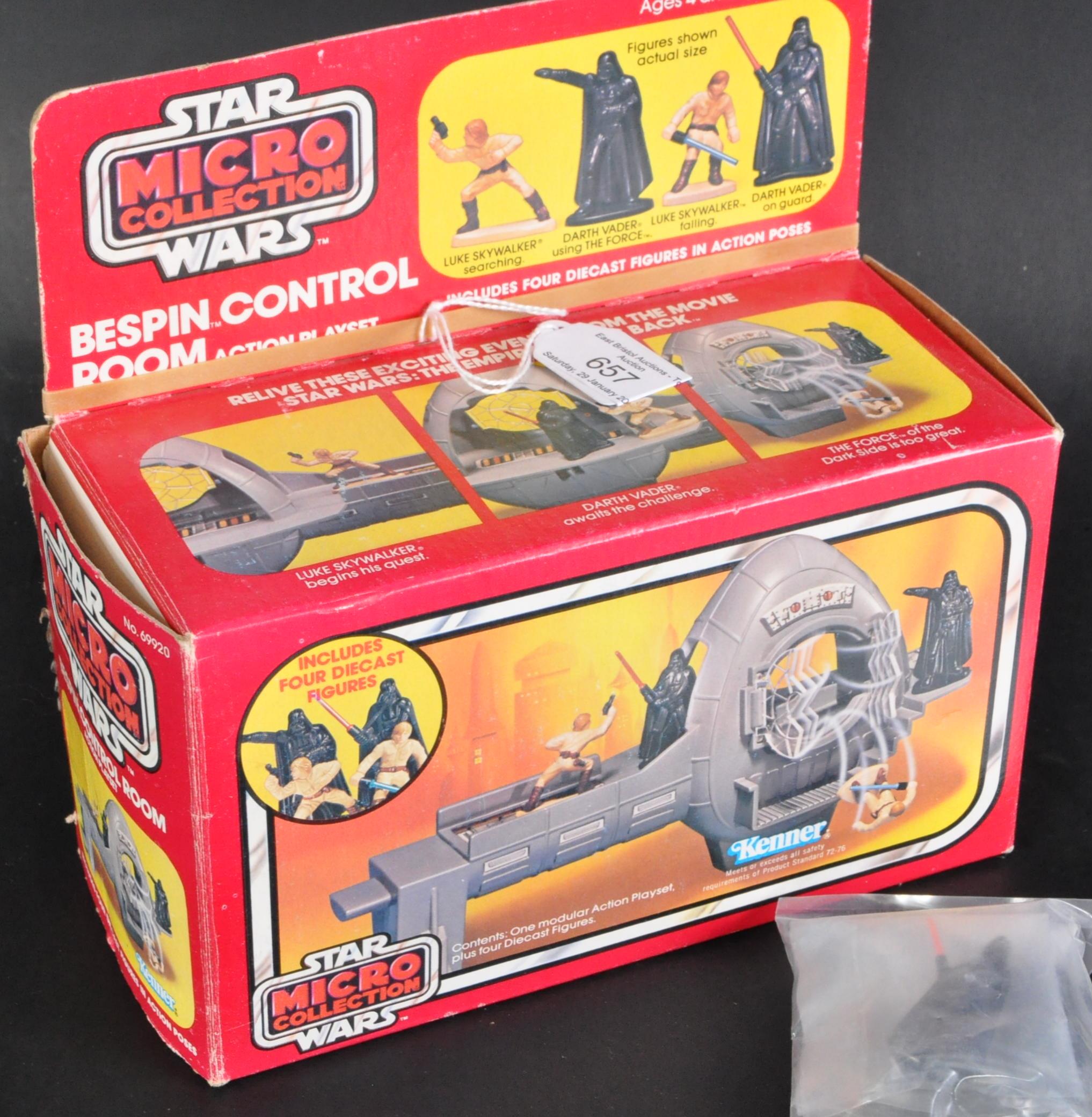 VINTAGE KENNER STAR WARS MICRO COLLECTION ' BESPIN CONTROL ROOM ' - Image 5 of 6