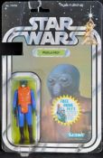 STAR WARS - ORIGINAL VINTAGE KENNER WALRUS MAN 20 BACK MOC FIGURE