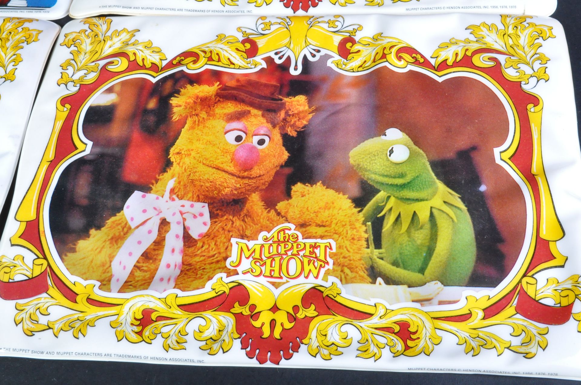 THE MUPPET SHOW - SET OF VINTAGE CHILDREN'S PLACEMATS - Image 3 of 5