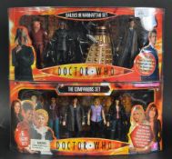 DOCTOR WHO - CHARACTER OPTIONS - TWO ACTION FIGURE GIFT SETS
