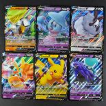 POKEMON NINTENDO TRADING CARDS - SIX LARGE SIZE PROMOS