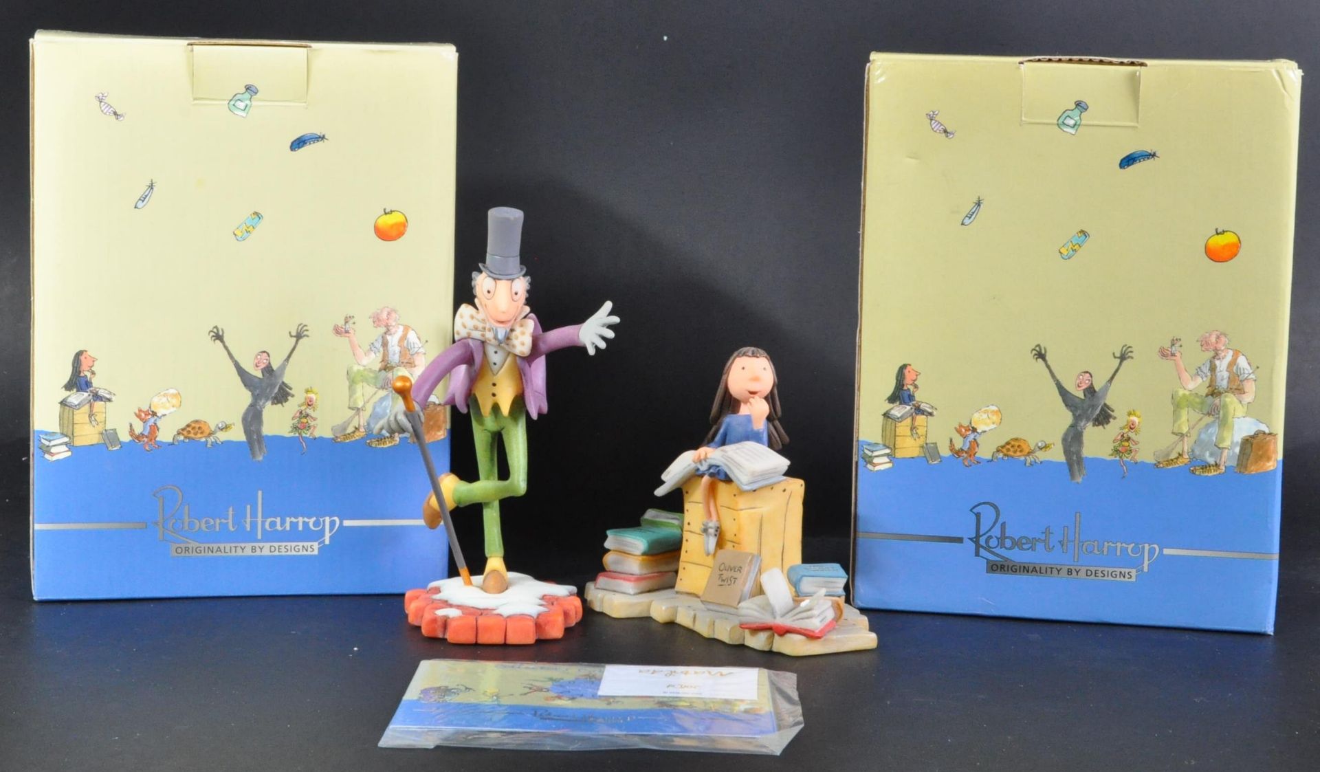 THE WORLD OF ROALD DAHL – ROBERT HARROP – STATUES / FIGURINES