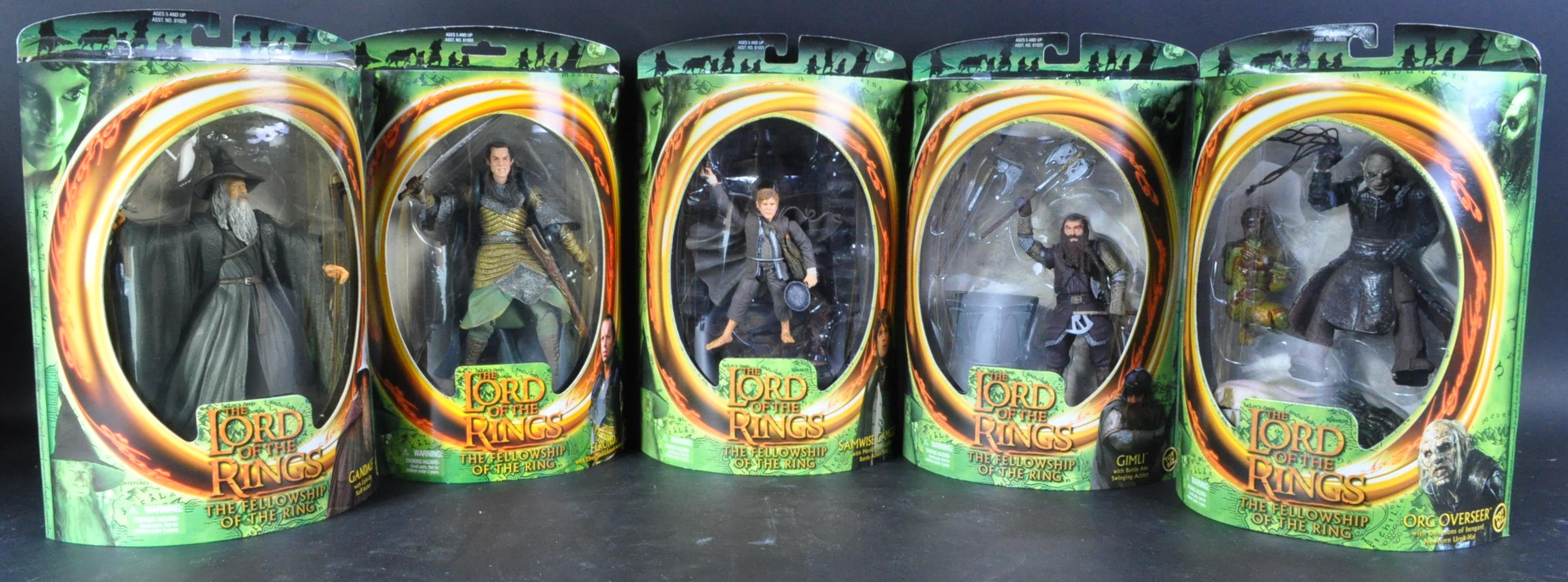 COLLECTION OF X5 TOY BIZ LOTR LORD OF THE RINGS ACTION FIGURES - Image 2 of 6