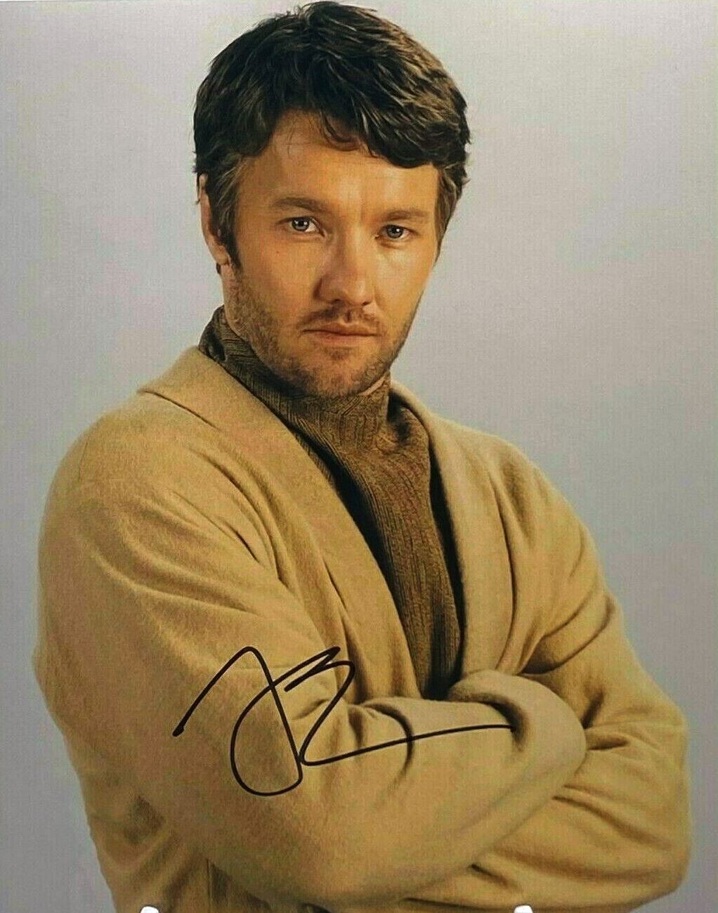 STAR WARS - JOEL EDGERTON - PREQUELS - SIGNED 8X10" PHOTO - AFTAL