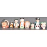 COLLECTION OF EARLY 20TH CENTURY CERAMIC TOBY CHARACTER JUGS