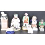 COLLECTION OF 19TH CENTURY PEARLWARE STAFFORDSHIRE CERAMIC FIGURINES