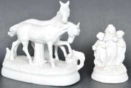 COLLECTION OF 19TH CENTURY PARIANWARE FIGURINES