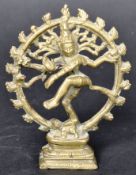 EARLY 20TH CENTURY BRONZE OF SHIVA NATARAJA