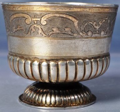17TH CENTURY GERMAN AUGSBURG SILVER GOBLET - Image 5 of 8