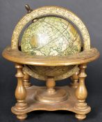 20TH CENTURY DESKTOP TERRESTRIAL GLOBE WITH ZODIAC SURROUND