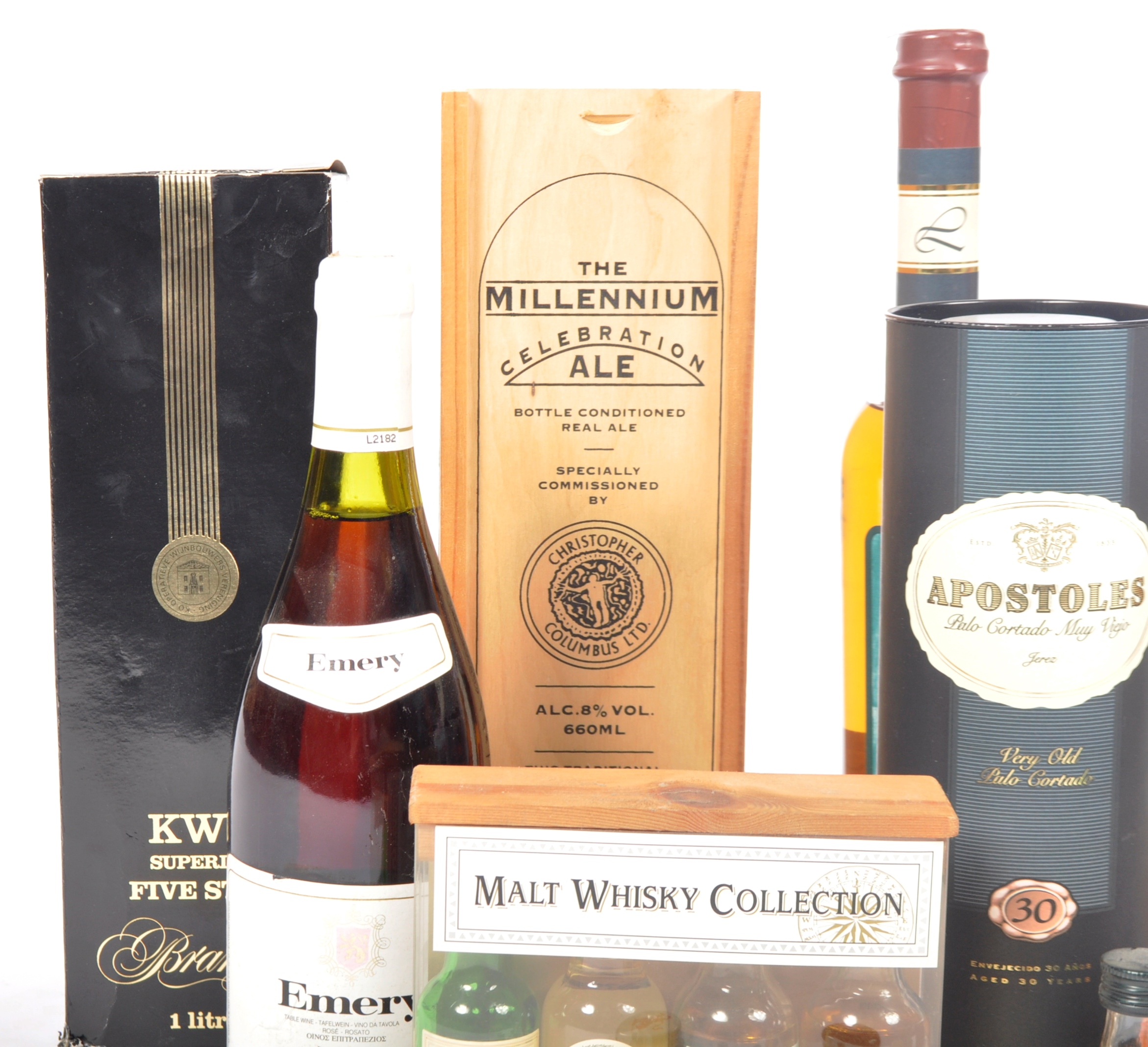 SELECTION OF ASSORTED WINE, SPIRITS AND ALE WITH MINIATURES - Image 2 of 6