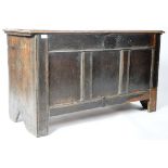 18TH CENTURY OAK GEORGE I COFFER