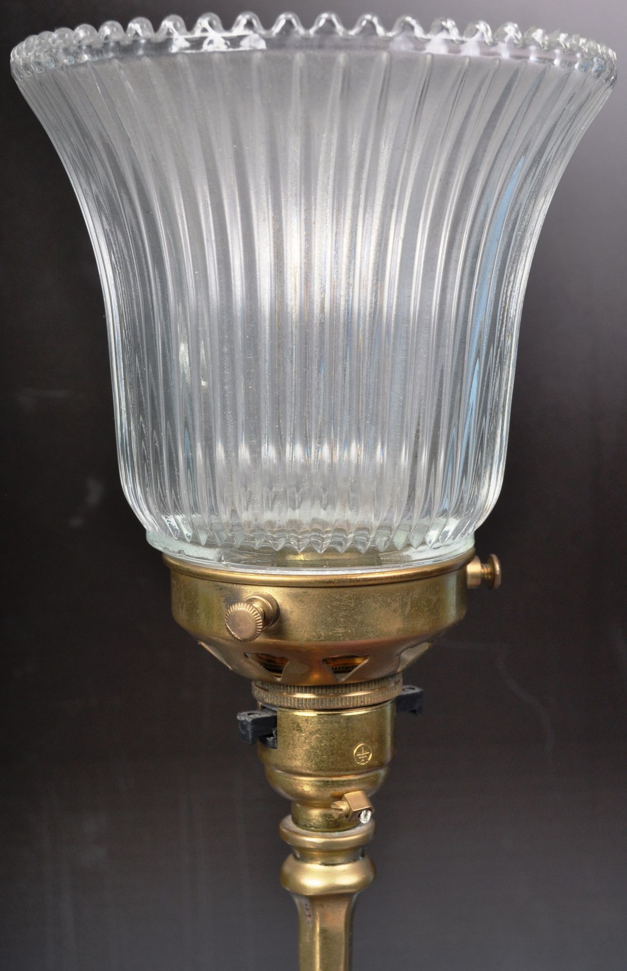 WILLIAM ARTHUR BENSON 1900 PULLMAN TABLE LAMP - Bild 3 aus 10