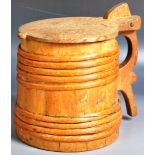 EARLY 19TH CENTURY SWEDISH SCANDINAVIAN WOODEN JUG