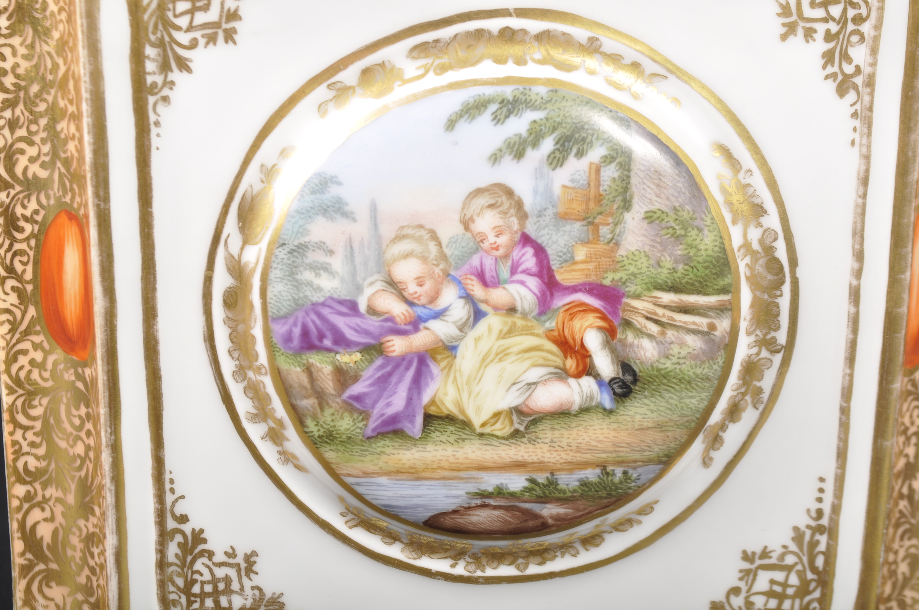 19TH CENTURY MEISSEN PORCELAIN PLANTER - Image 6 of 14